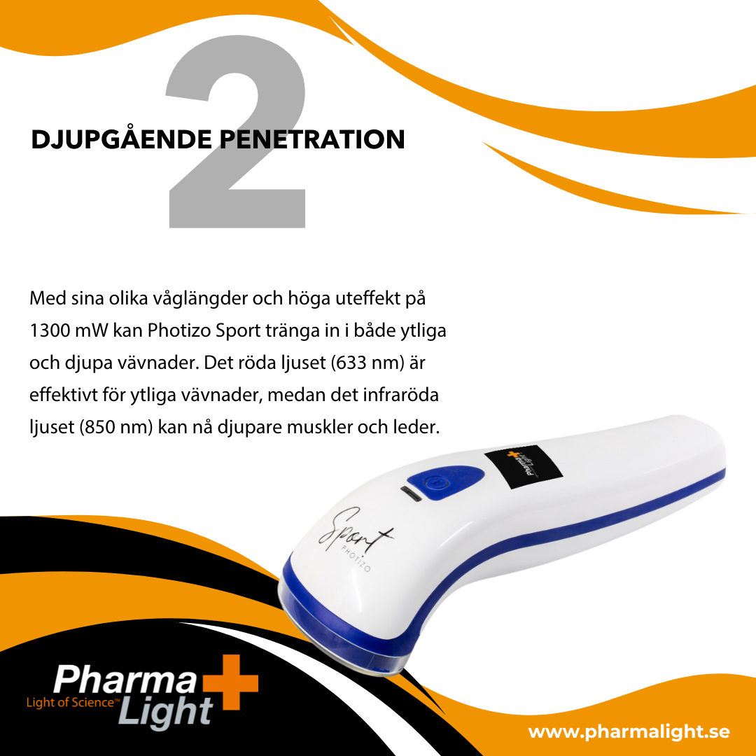 PharmaLight Photizo Sport LED-ljusterapi/LED-LLLT