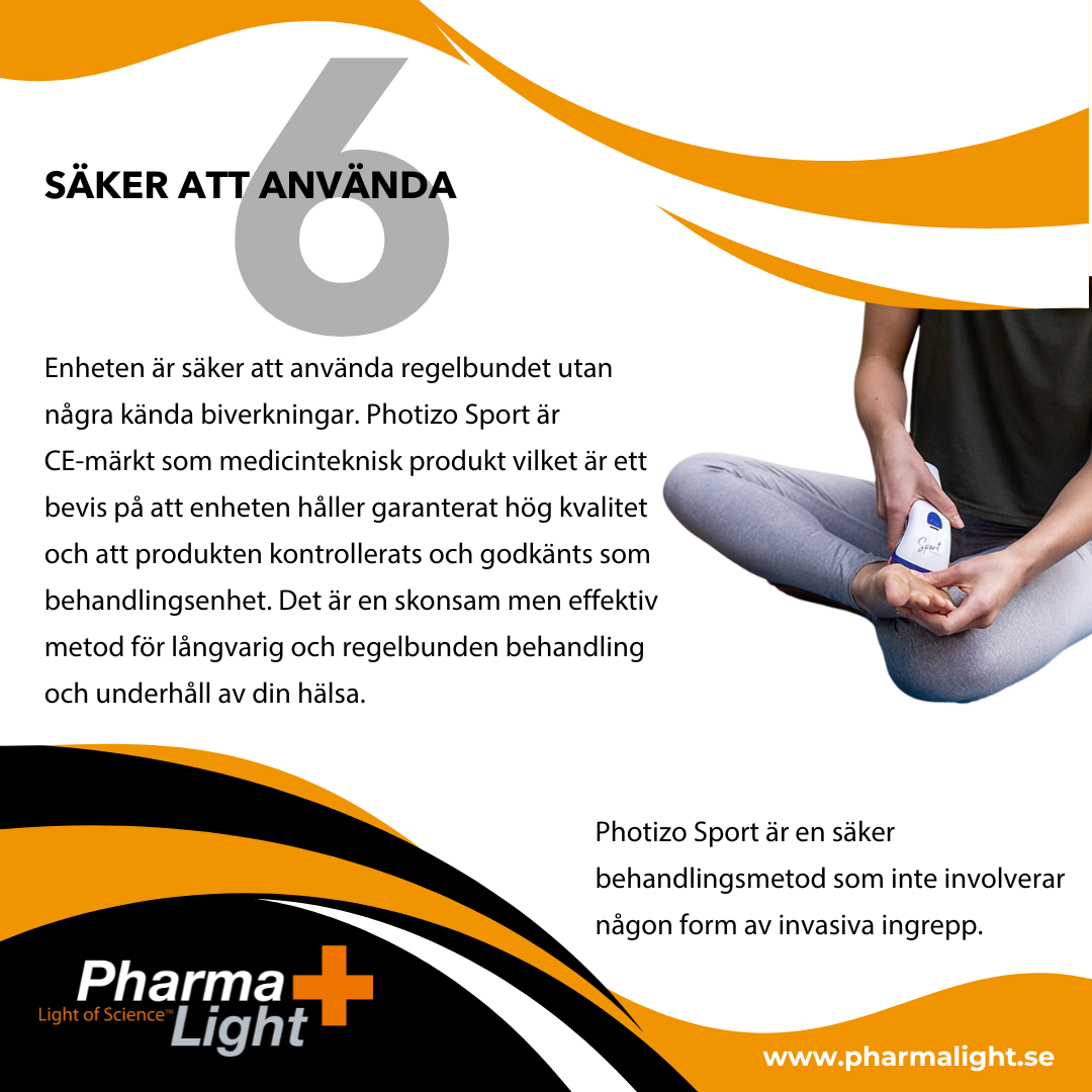 PharmaLight Photizo Sport LED-ljusterapi/LED-LLLT