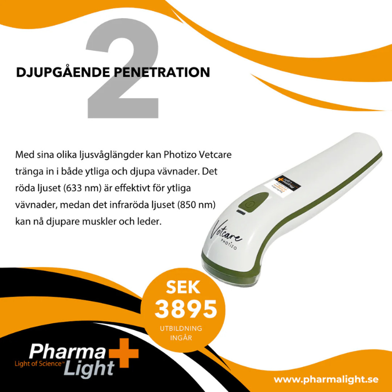 Photizo Vetcare LED-ljusterapi/LED-LLLT