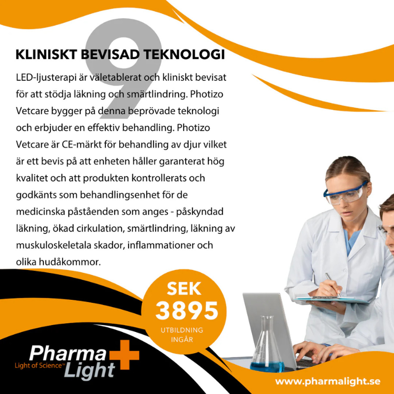 Photizo Vetcare LED-ljusterapi/LED-LLLT
